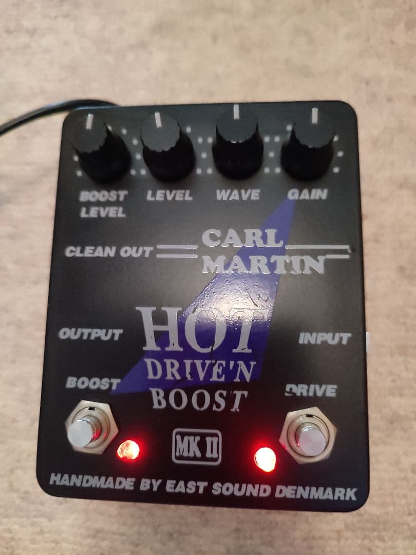 ギター Carl Martin HOT DRIVE'N BOOST