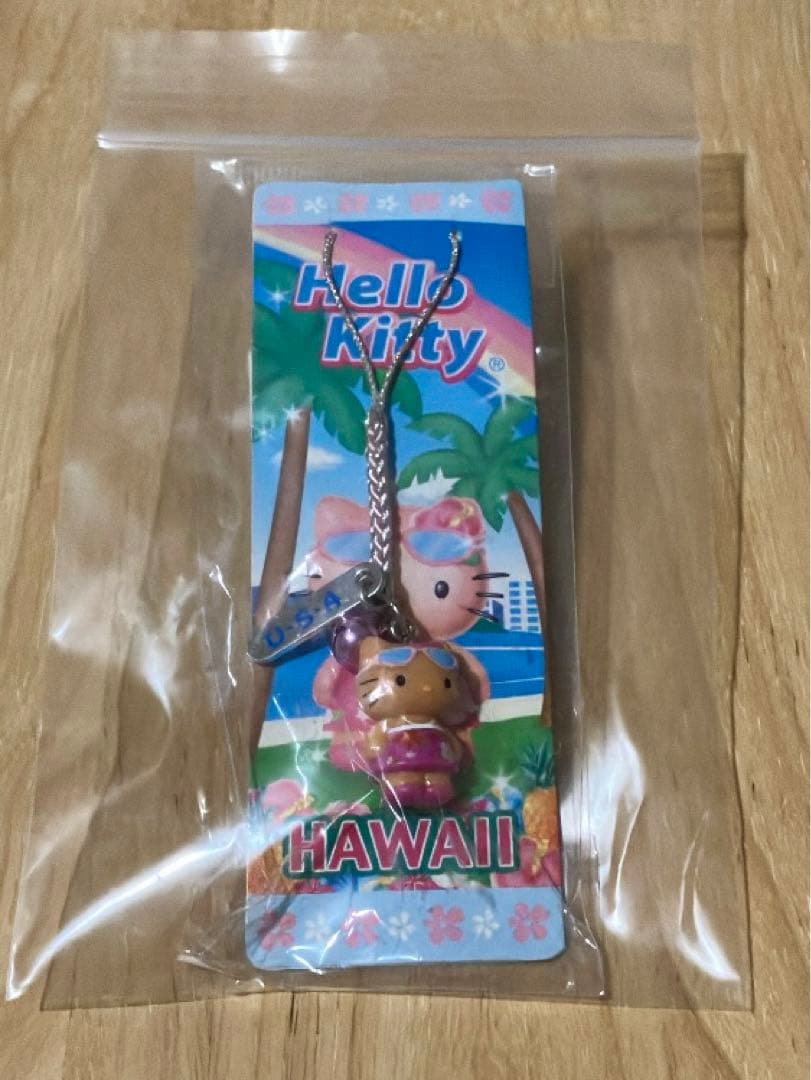 希少 ハローキティ ハワイ限定 お土産 ストラップ キーホルダー 2011年製