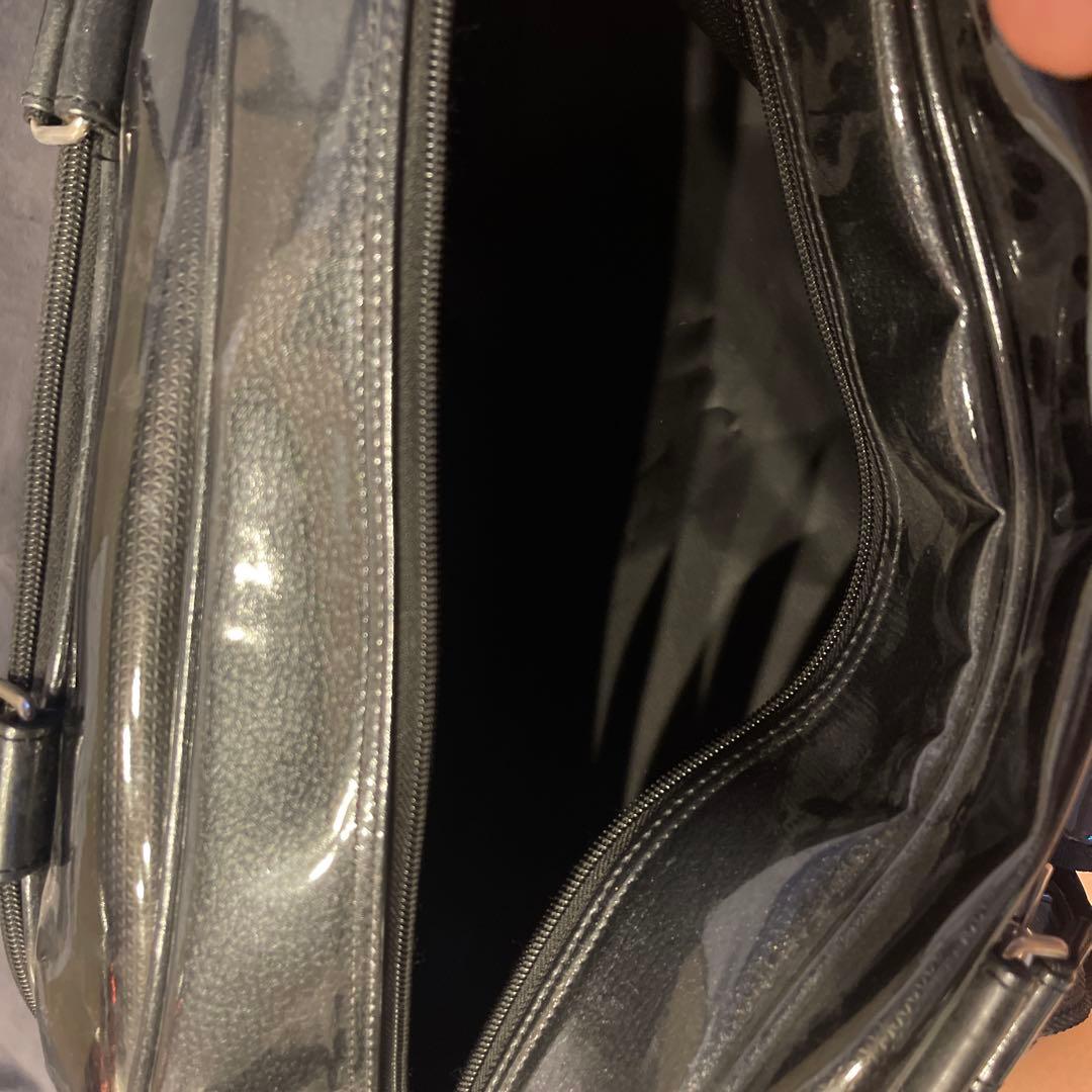 LEXUS レクサス 黒 ゴルフ用 ボストンバック エナメルバッグ 美品