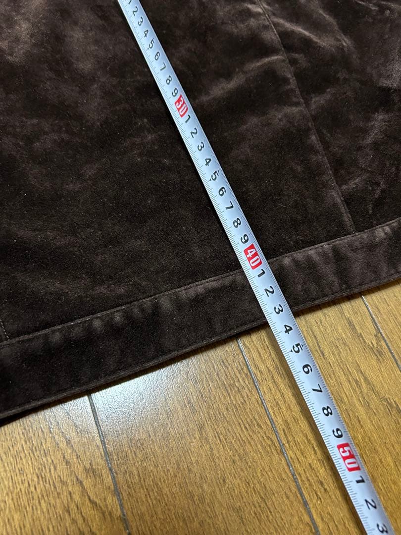 80s helmut lang ベルベット ジャケット ダークブラウン