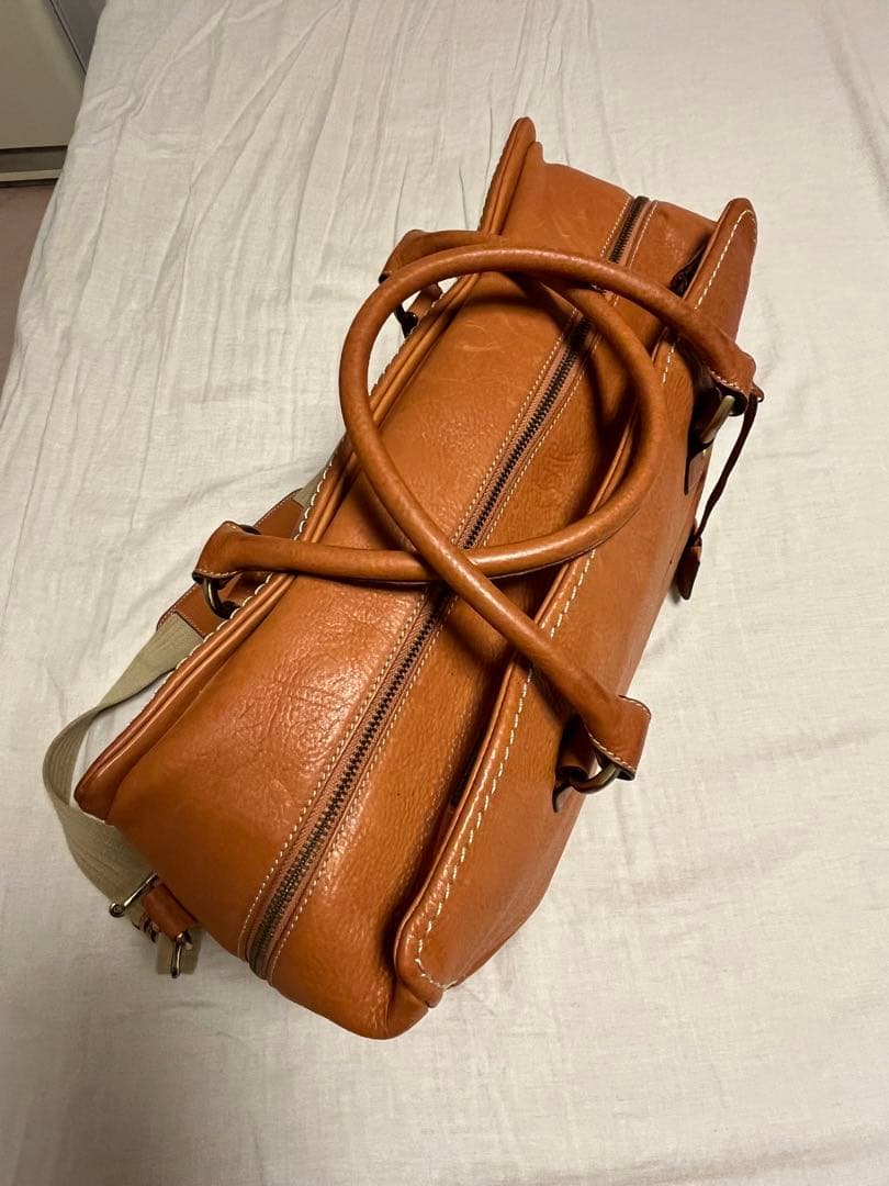 雲さん専用　土屋鞄　トーンオイルヌメ　アンティック　ボストンバック　中古良品