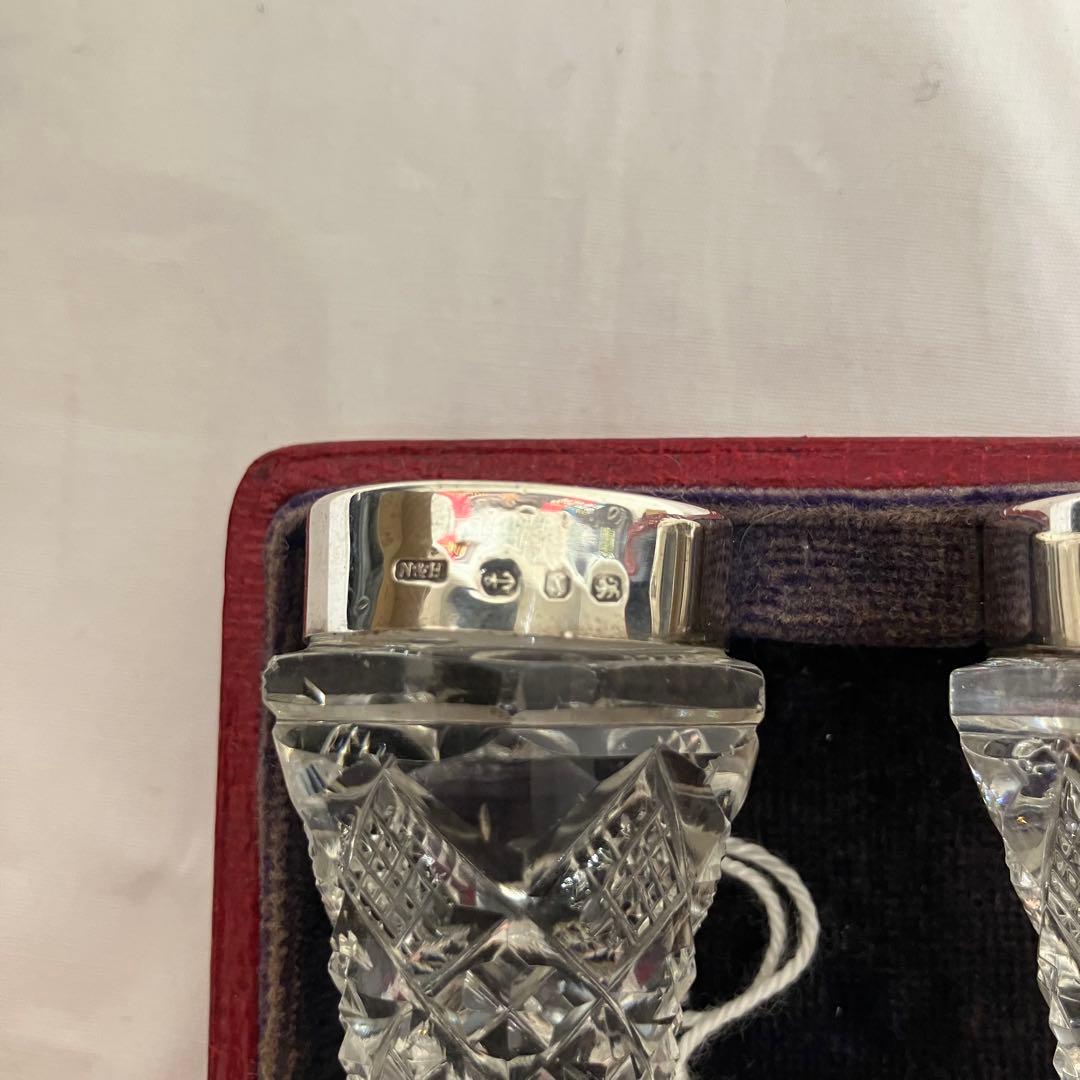 1897年製 バーミンガム 英国アンティーク スターリングシルバー ナイフレスト