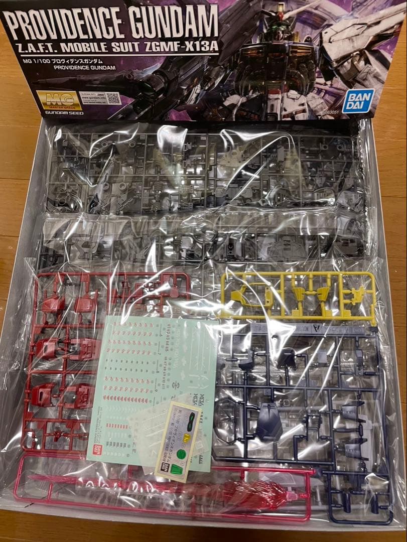 MG プロヴィデンスガンダム ZGMF-X13A 新品未開封