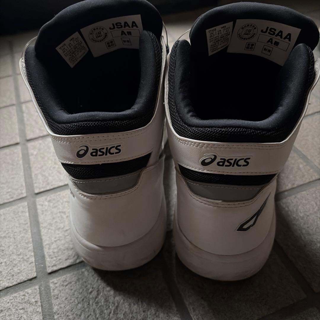 ASICS JSAA A種 BOA安全靴 ブラック/ホワイト