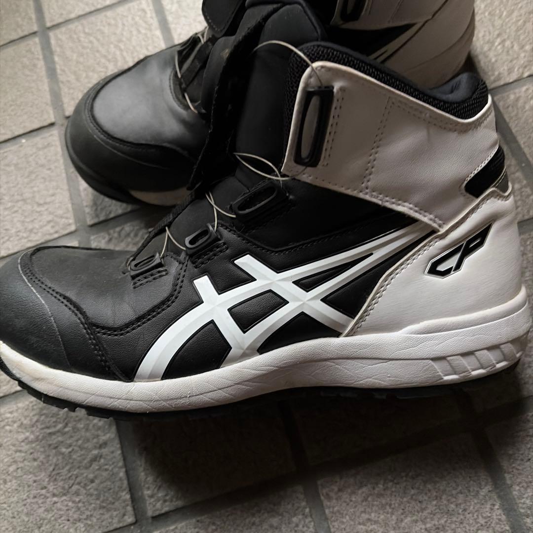 ASICS JSAA A種 BOA安全靴 ブラック/ホワイト