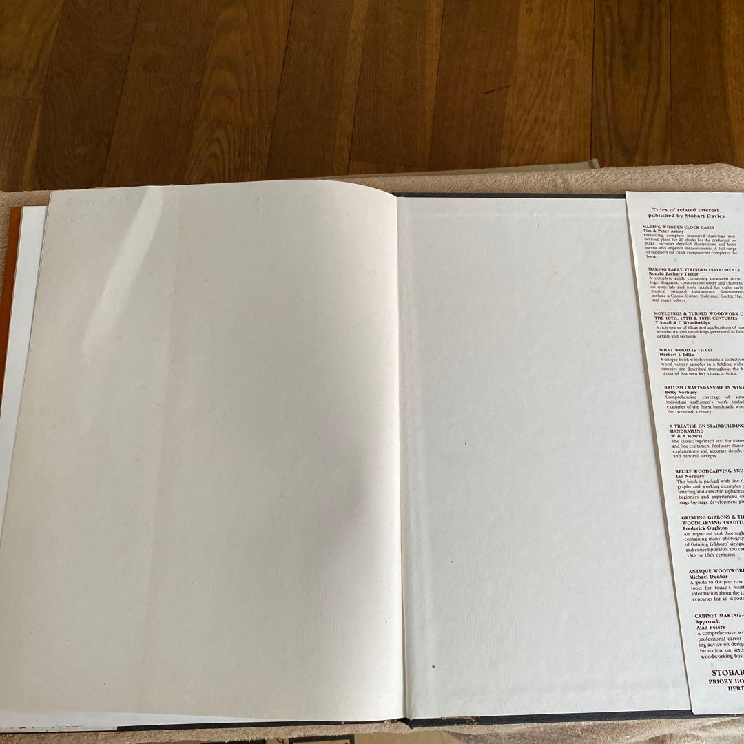 洋書 オーウェン・エヴァン＝トーマス 16世紀から19世紀の木製家庭用品