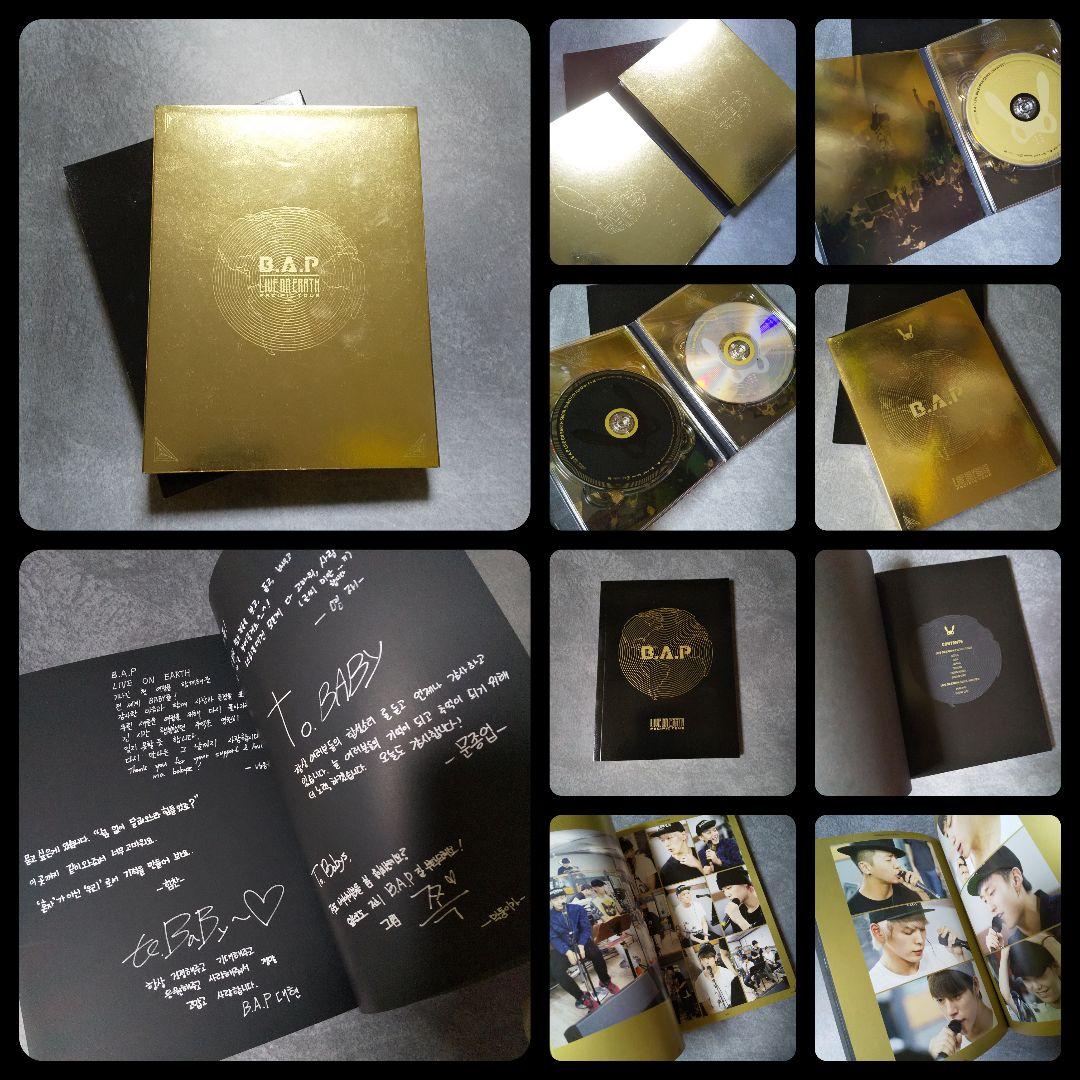 B.A.P 3枚組 DVD【日本盤】「LIVE ON ～ 」【日本語字幕付き】②