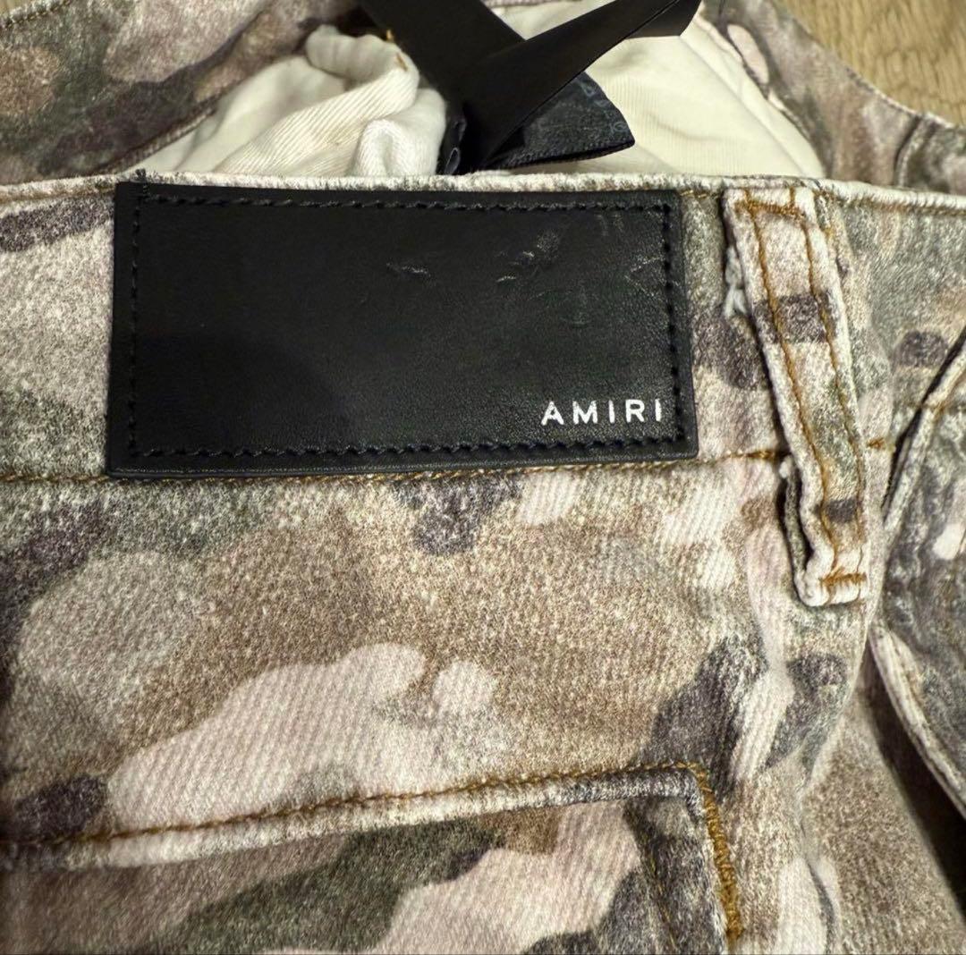 リ*ク様 AMIRI M65 CAMO CARGO KICK FLARE