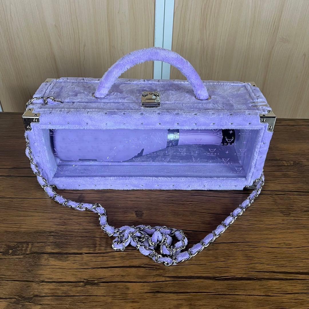エンジェルシャンパン ハロウィン　ドゥミセックリミテッド 空箱 紫　セット