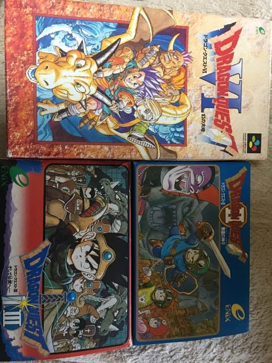 ドラゴンクエスト ３本セット　箱、説明書有り