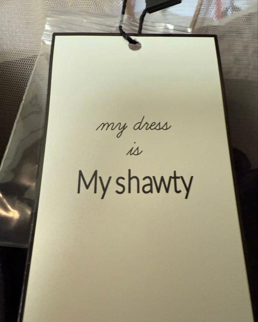 My shawty 結婚式 パーティードレス お呼ばれ ドレス 新品未使用