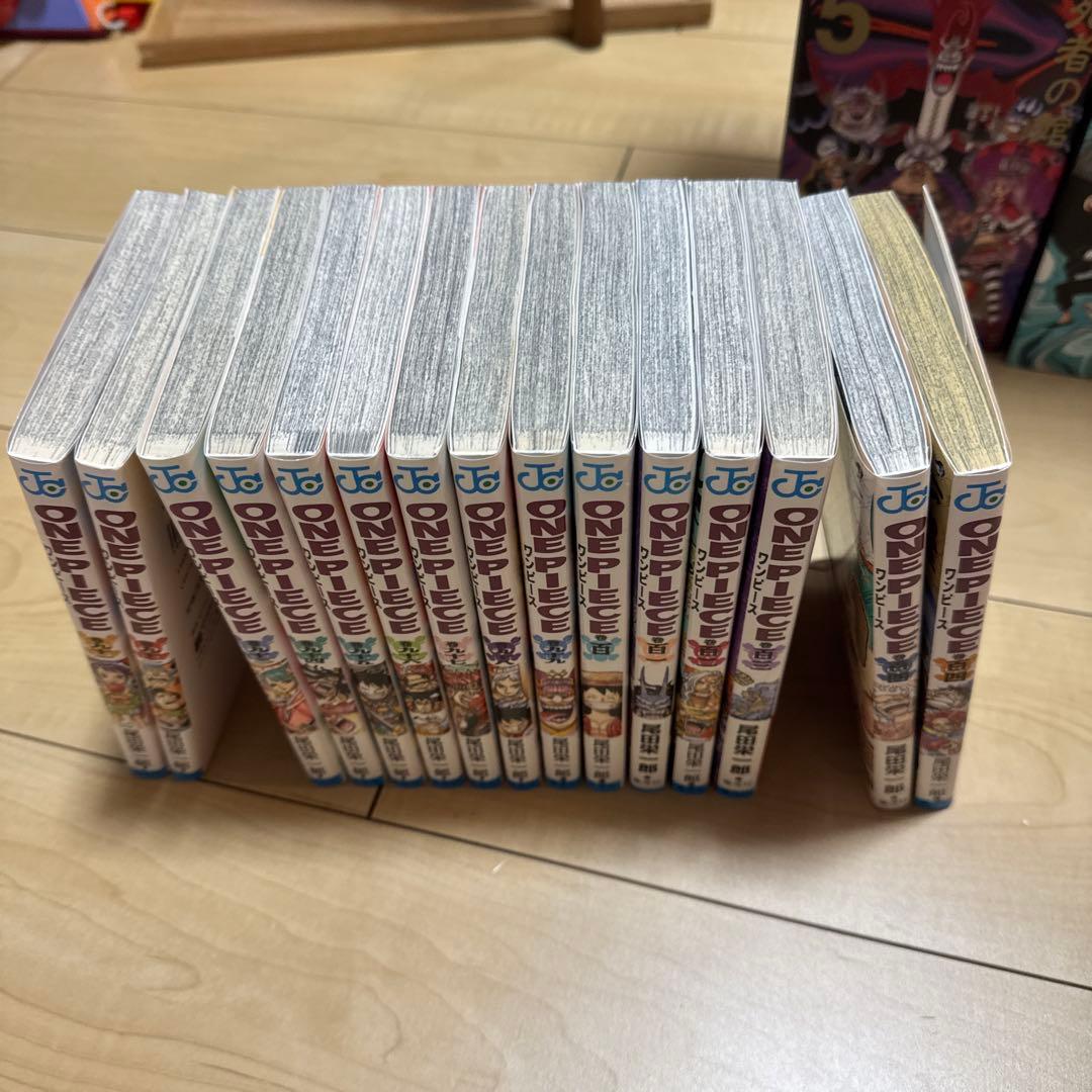 ワンピース 1-104巻　ボックス1〜9＋ワノ国まで(104巻)