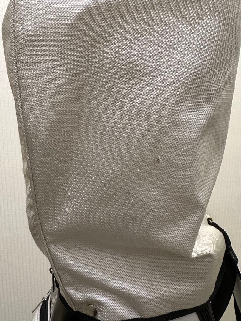 アディダス ゴルフ キャディバッグ ホワイト×ブラック メンズ用