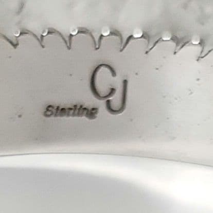 ナバホ　シルバーブレスレット　Charlie John