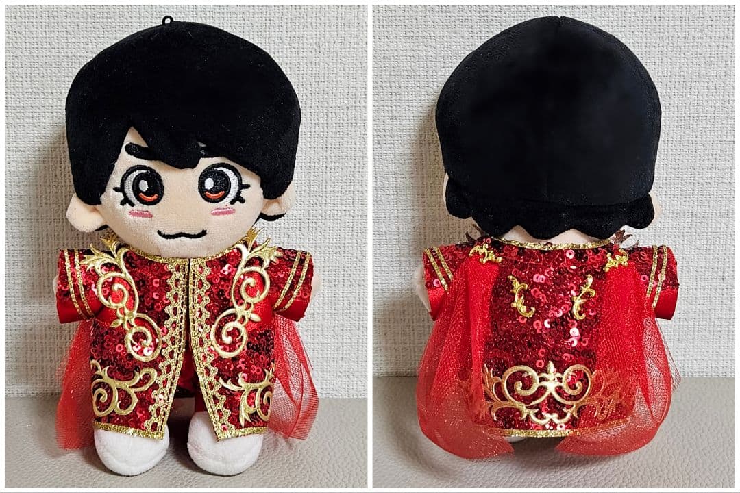 ！即購入可！　ぬい　衣装　赤