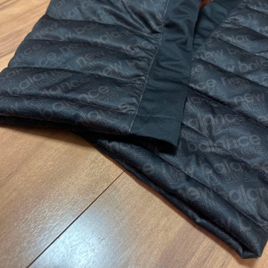 New Balance ブラック キルティングパンツ