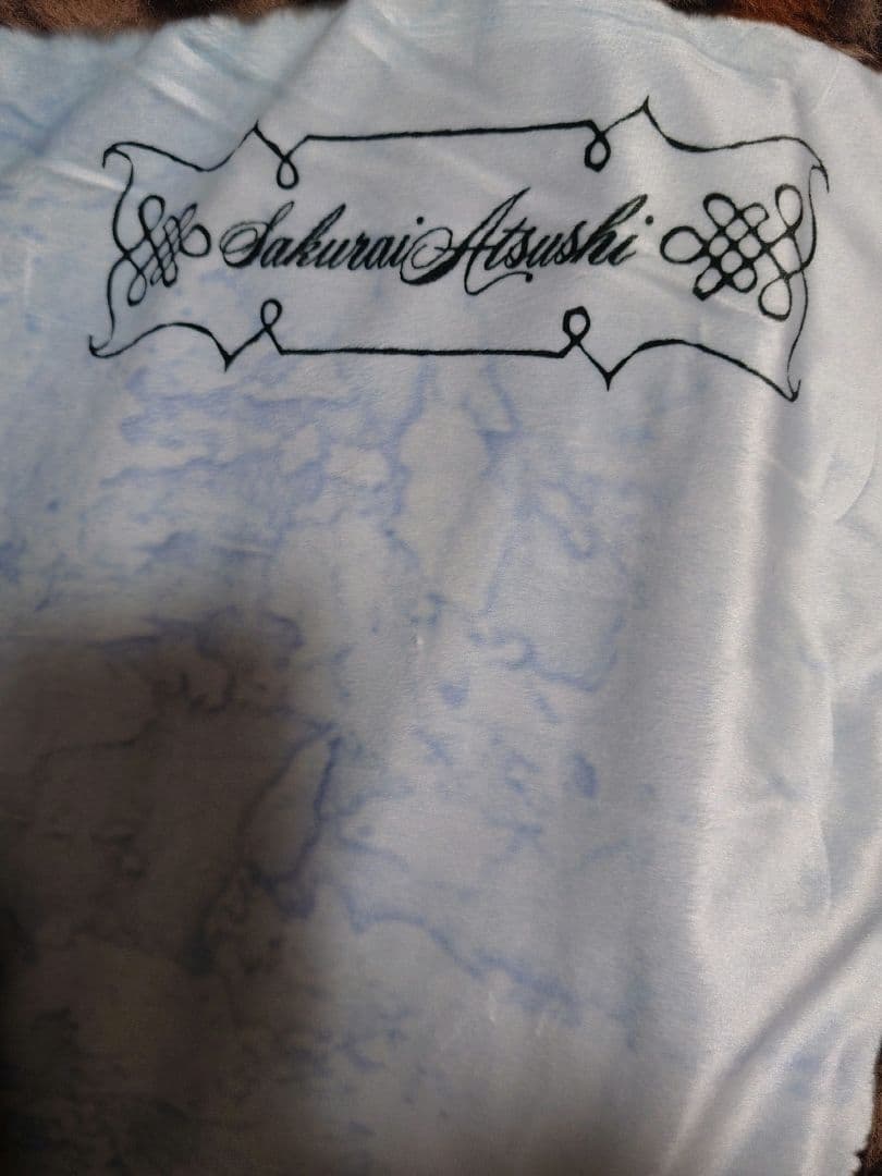 BUCK-TICK　櫻井敦司さん　ブランケット