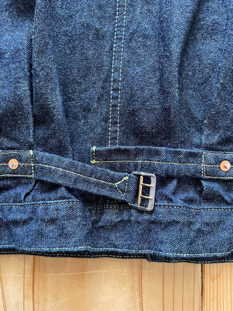 TCB jeansS40's 14oz大戦モデル ジャケットGジャン42Tバック