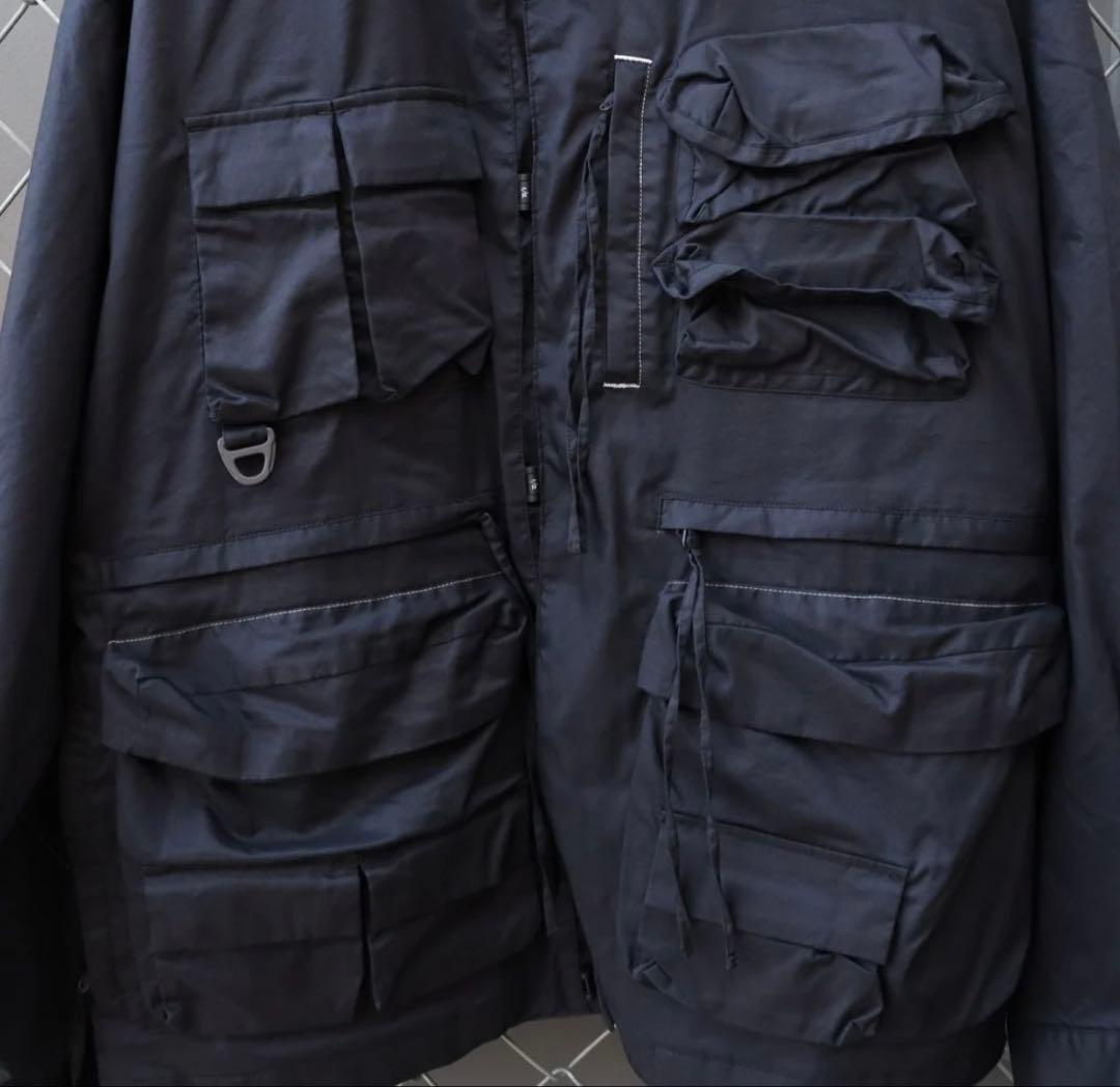 【新品未使用】F/CE. SOLOTEX UTILITY BLOUSONネイビー