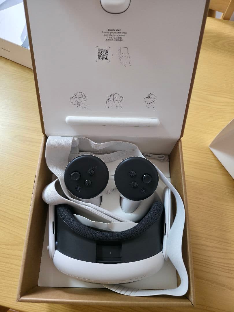 ジ*ン様 メタクエスト3 バッテリーヘッドストラップ付