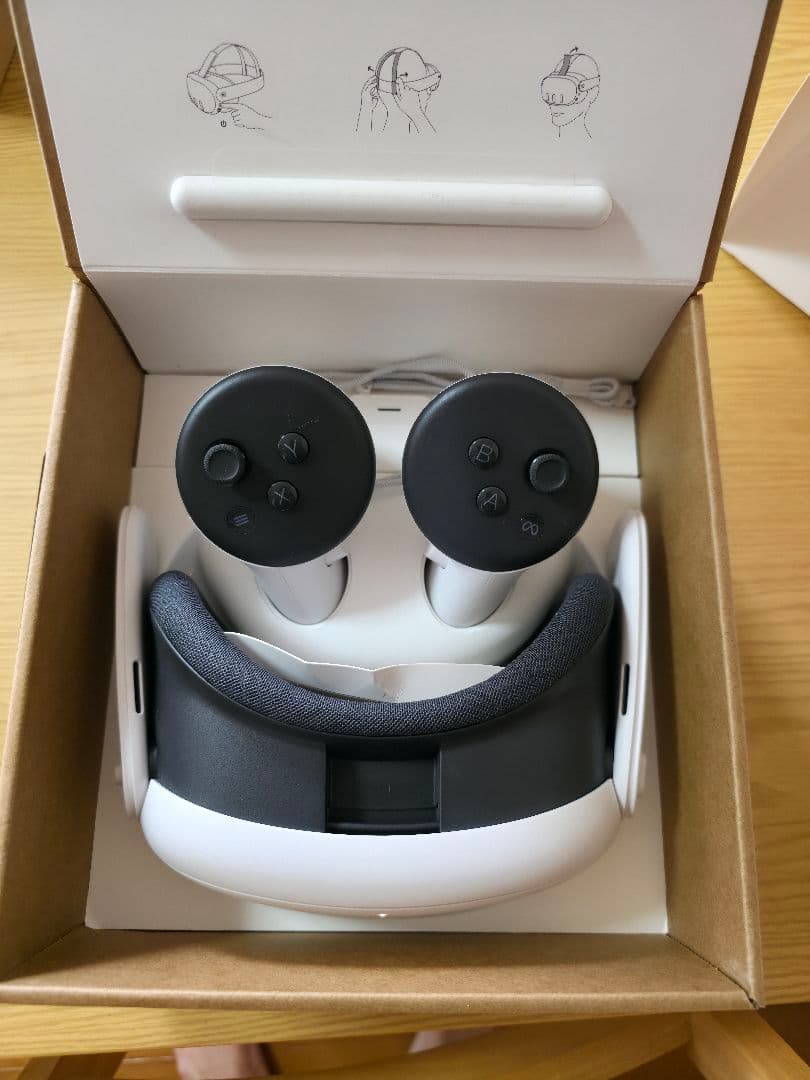 ジ*ン様 メタクエスト3 バッテリーヘッドストラップ付