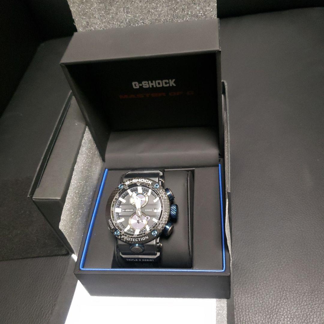 ★MASTER OF G★電波ソーラーカーボンベゼル&ベルト GWR-B1000