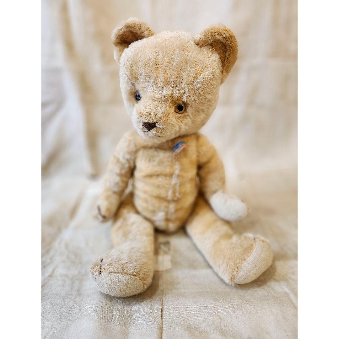 ち*る様 フランスアンティーク JAN JAC テディベア アンティークベア ヴ