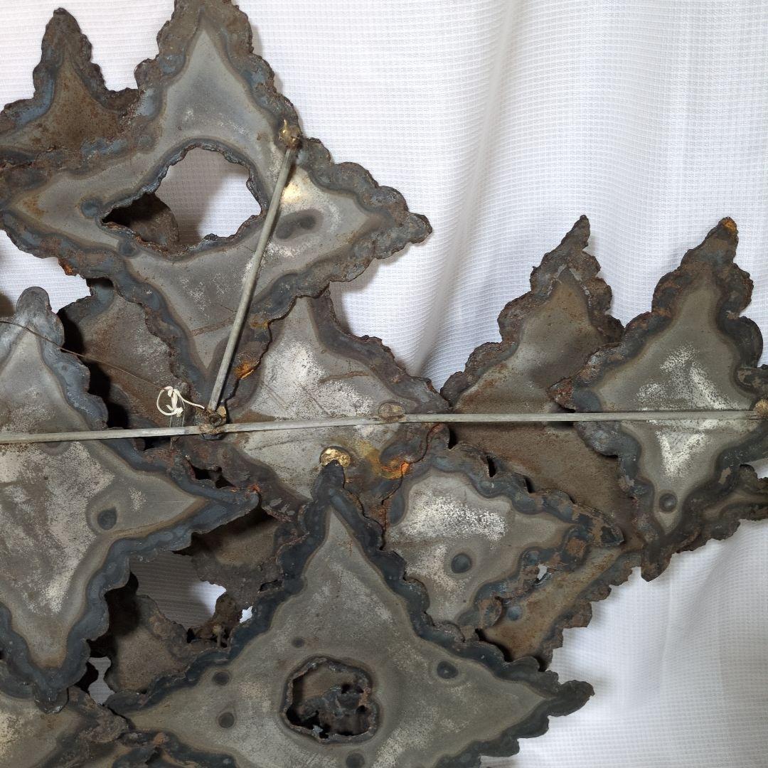 金属製オブジェ　壁掛け