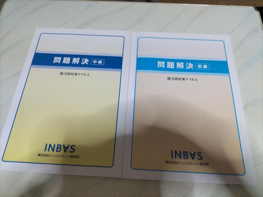 インバスケット　ドリル　問題解決 (中級) & (初級) INBVS