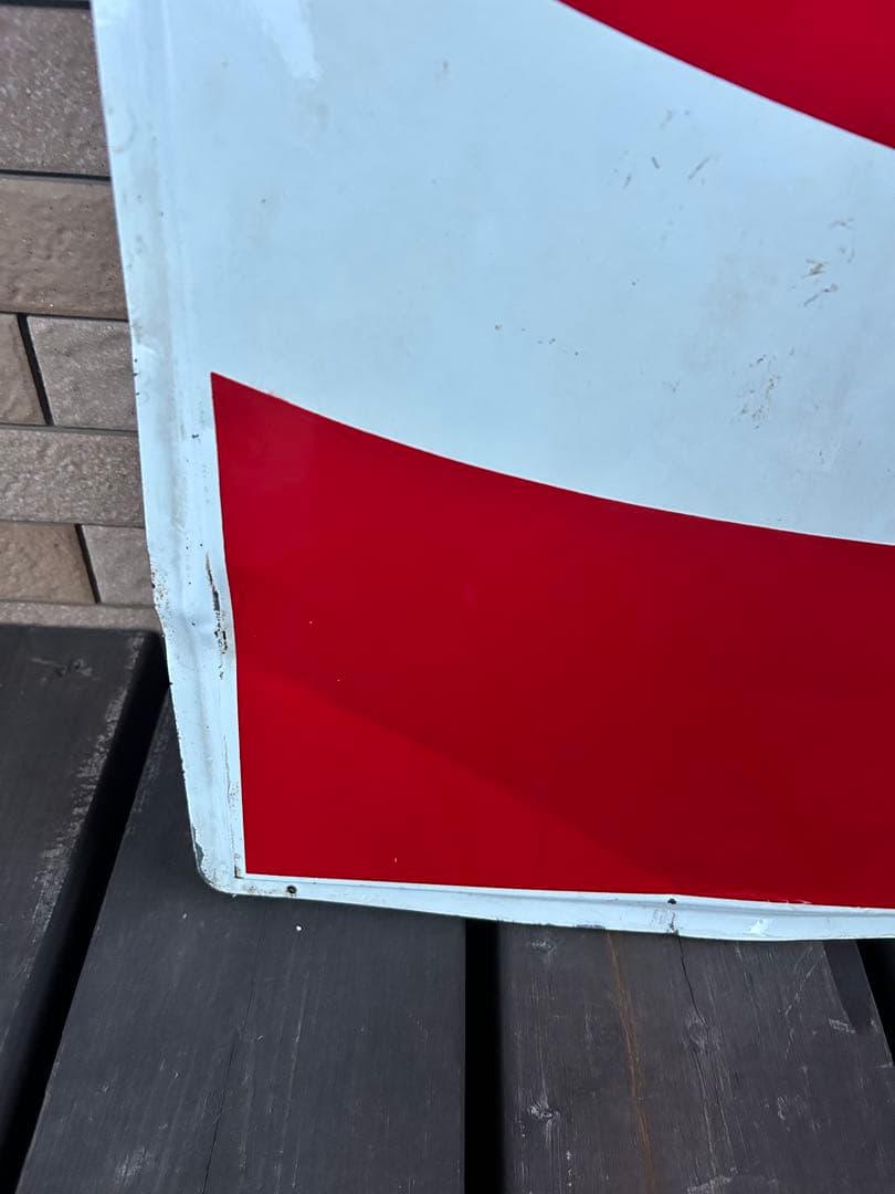 ひ*ゃ様 コカコーラ ビンテージ 看板立体　910x910x10 当時物