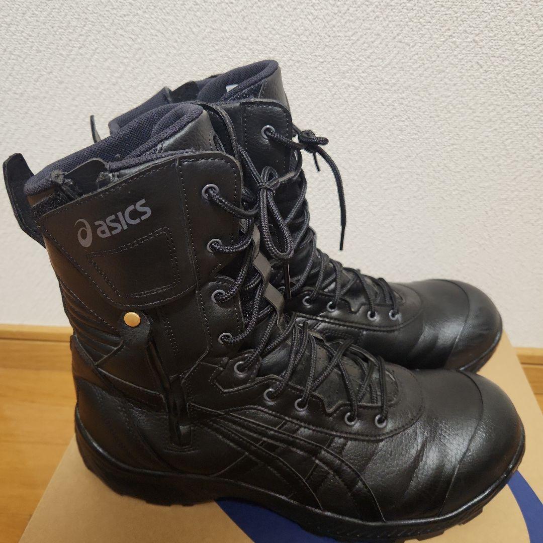 asics 防水安全靴 ブラック