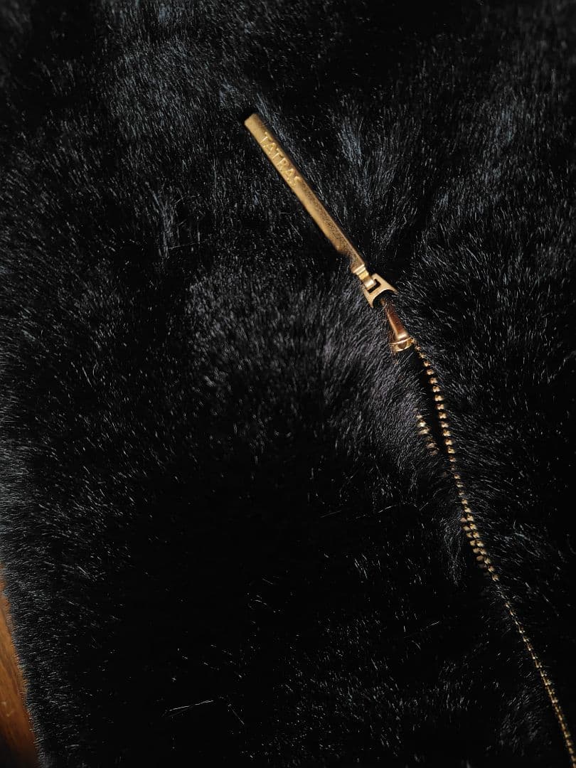 TATRAS ブラックファーコート タミル ボアコート サイズ2