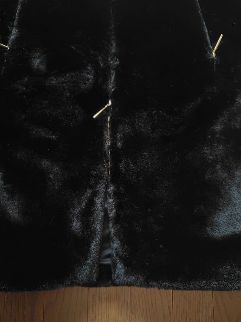 TATRAS ブラックファーコート タミル ボアコート サイズ2