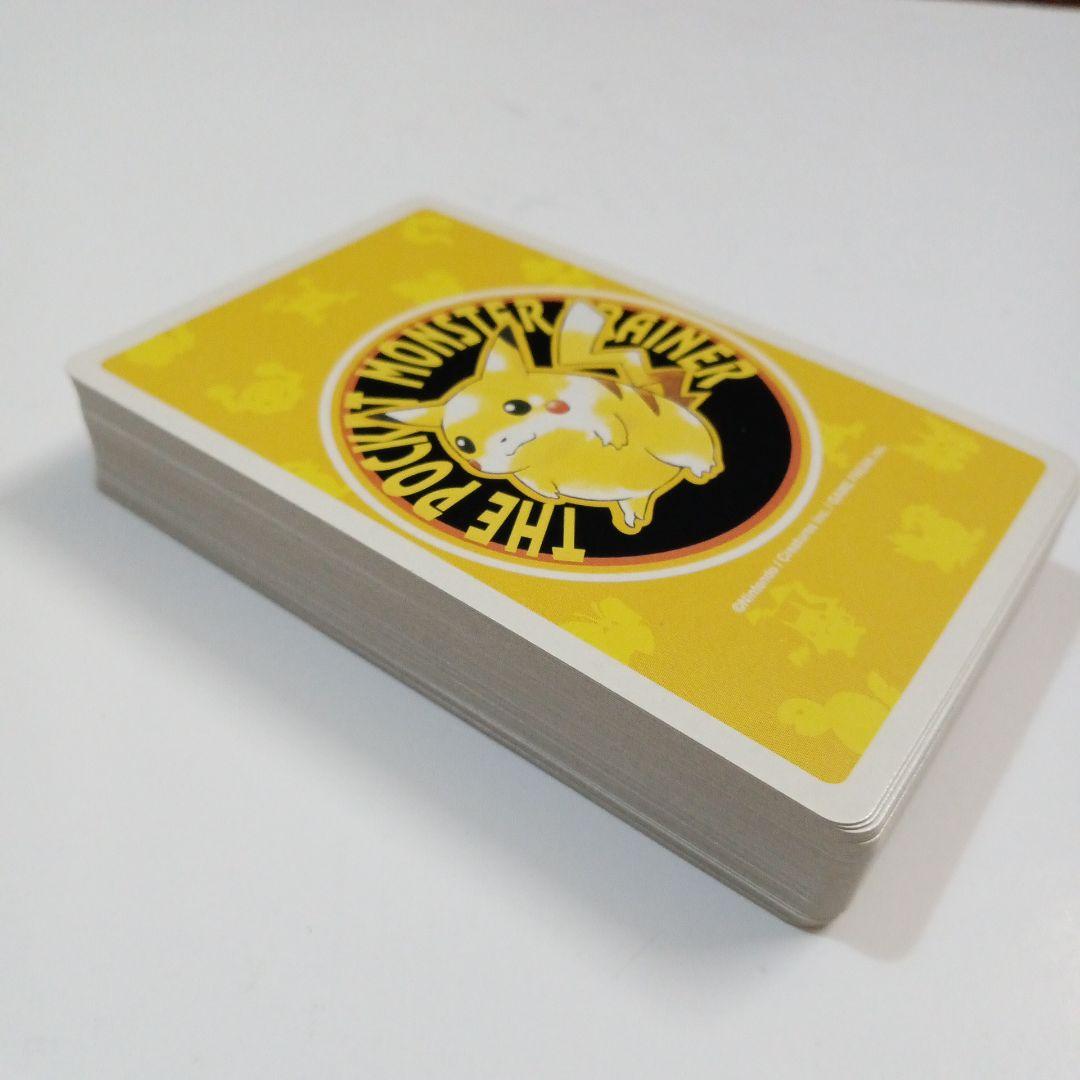 ポケットモンスター　トランプ　ピカチュウ　バージョン