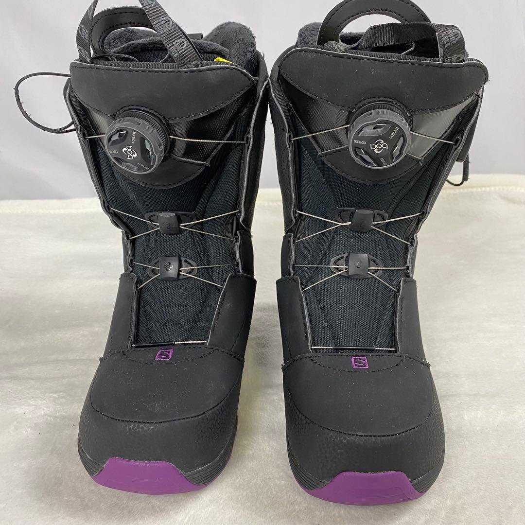 【美品】サロモン　スノボブーツ　IVY アイビー　23.5㎝ BOA ダイヤル式