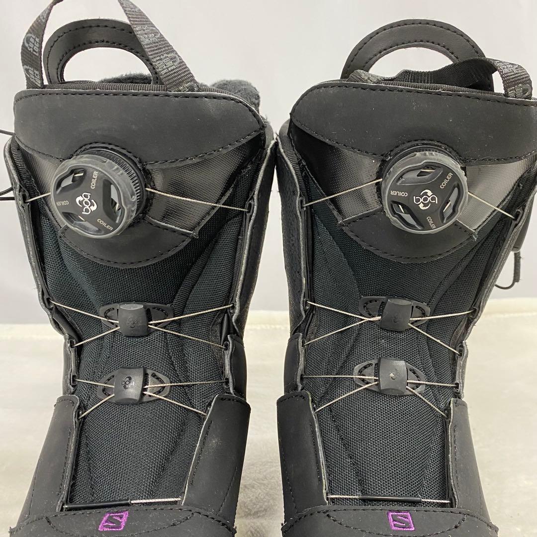 【美品】サロモン　スノボブーツ　IVY アイビー　23.5㎝ BOA ダイヤル式