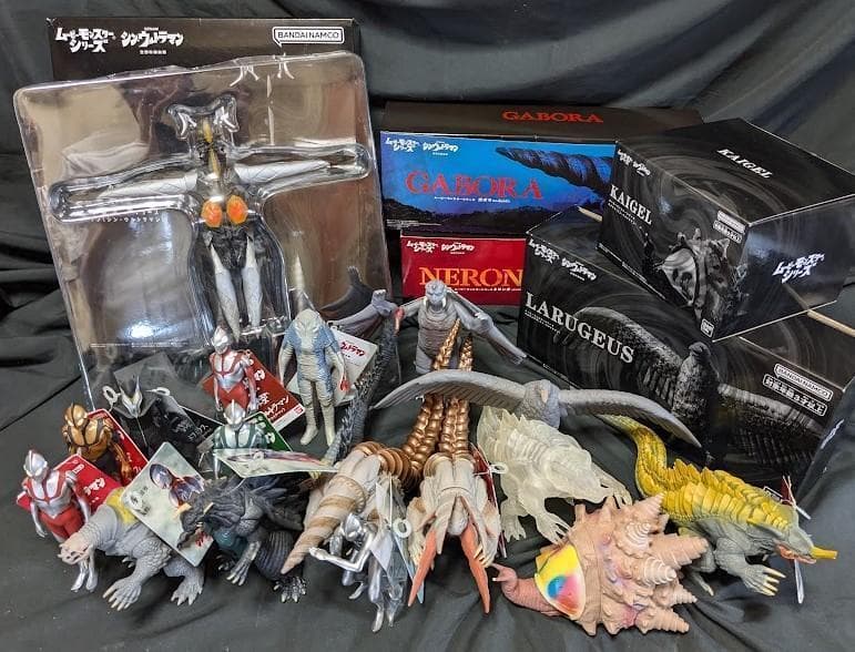 シン・ウルトラマン＆登場怪獣・宇宙人（バンダイ）タグ付ソフビ16体セット