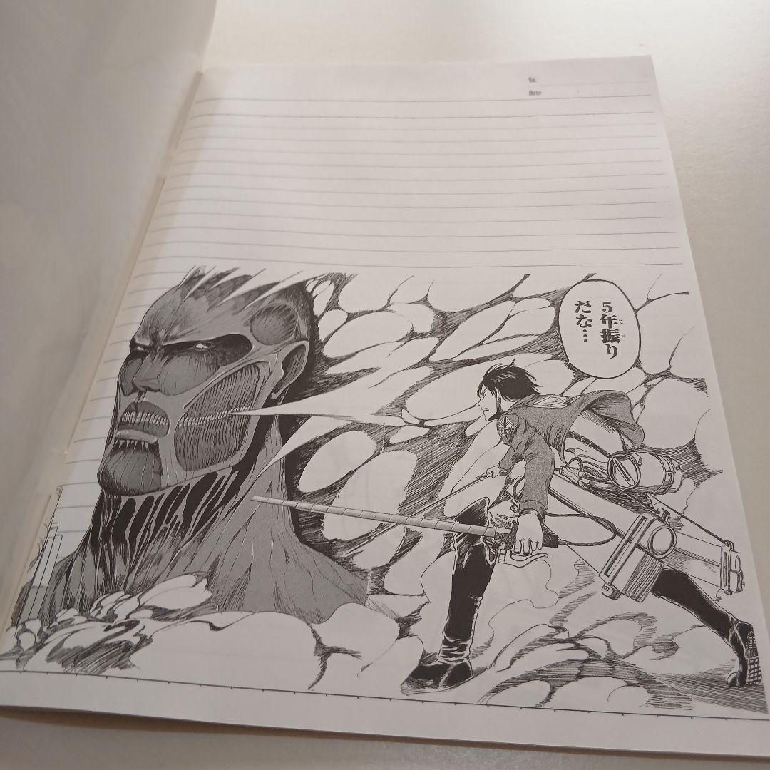 進撃の巨人 （ポストカード/クリアファイル/ノート/付箋/Tシャツ/コースター）