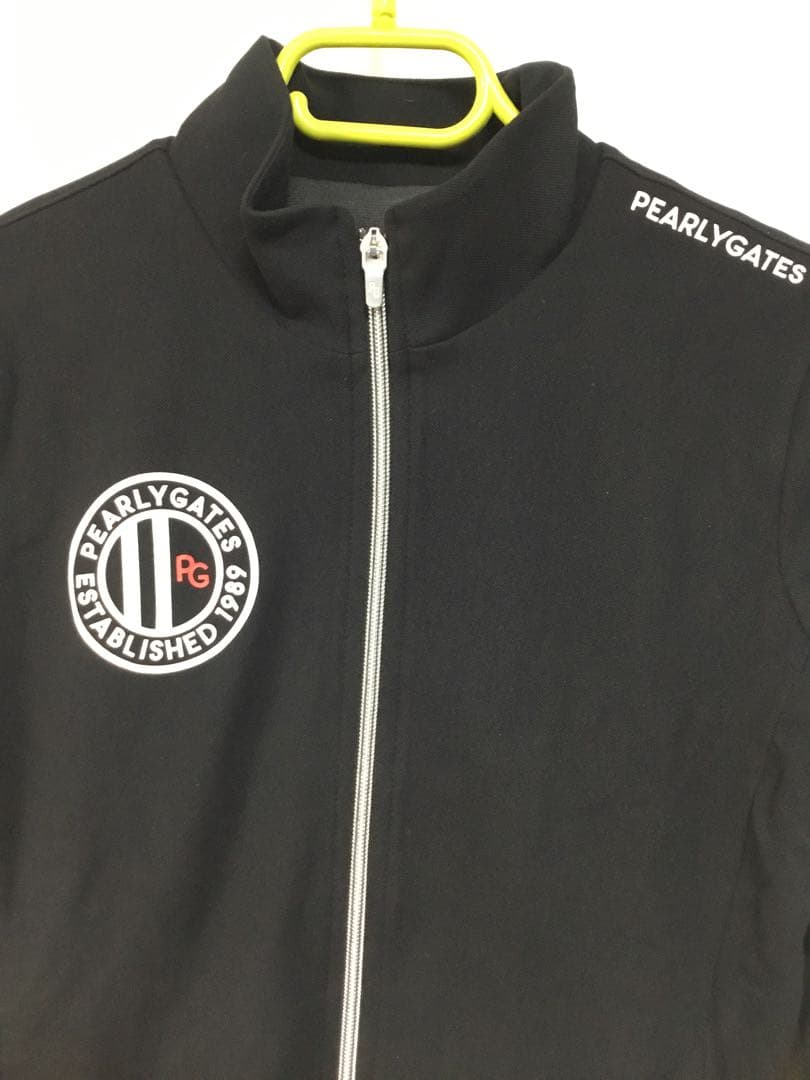 PEARLY GATES 黒 ジップアップジャケット