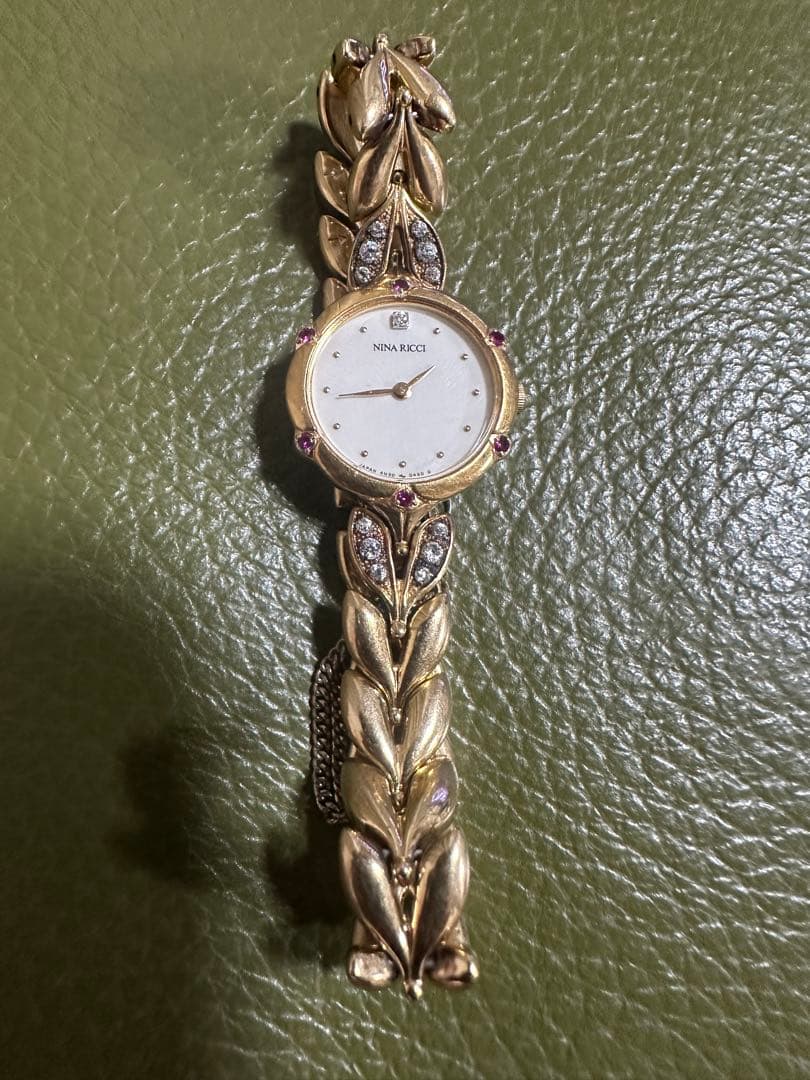 時計 Nina Ricci Dia Ruby watch Rank B