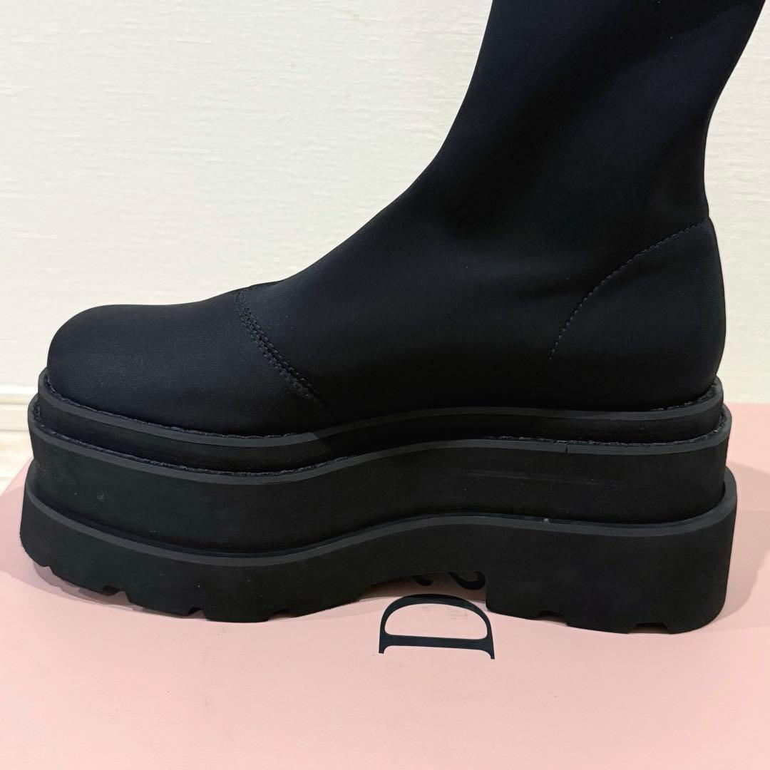 ダーリッチ ウルトラストレッチフラットショートブーツ