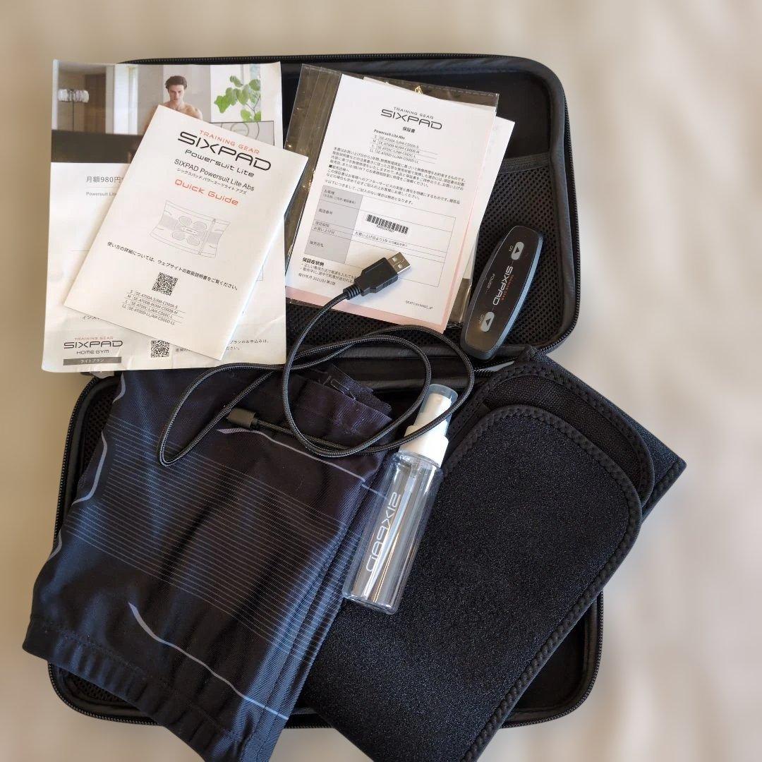 SIXPAD EMSトレーニングウェア ブラック Мサイズ