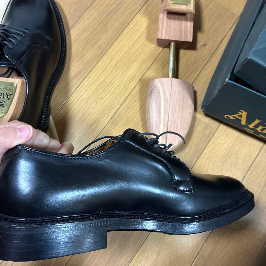 Alden（オールデン）9901 コードバン ブラックシューツリー付き