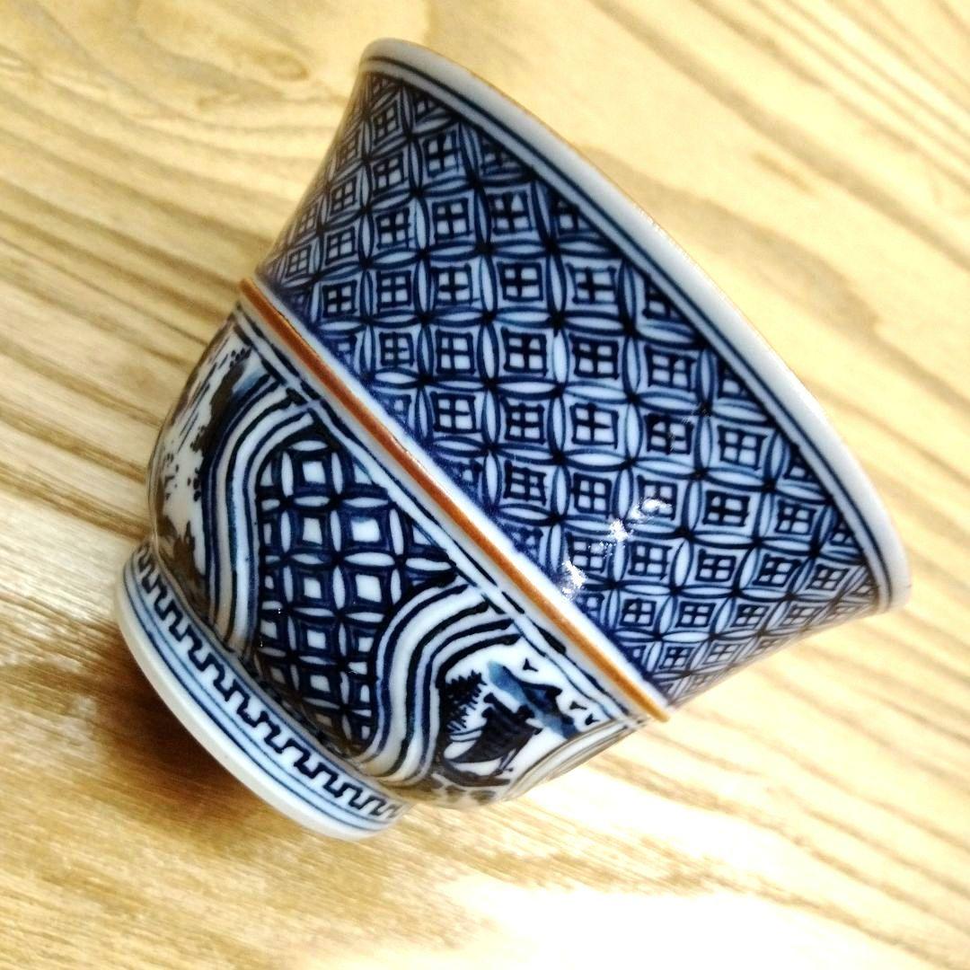 ☆ 平安光泉 清水焼 染付湯呑