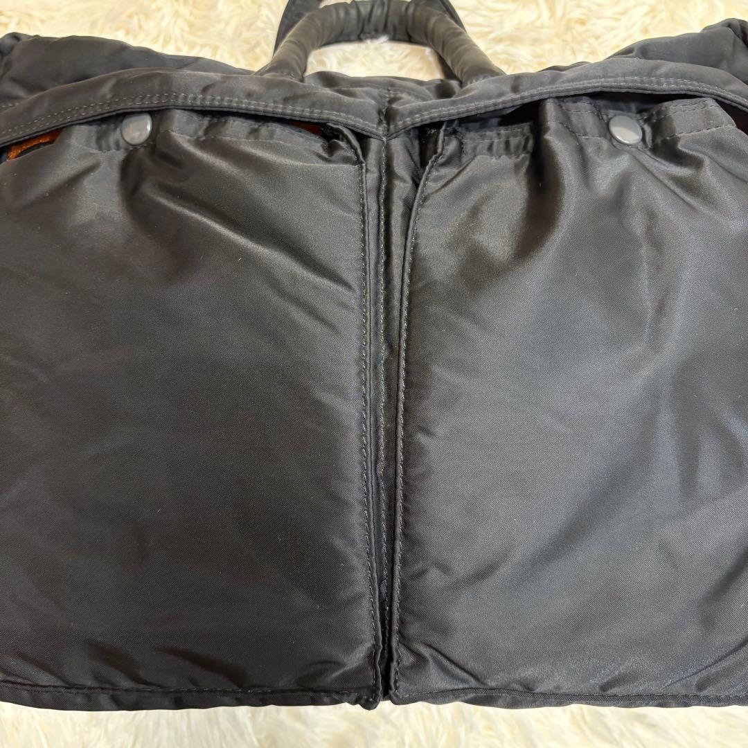 【美品】ポーター タンカー 廃盤 希少 ブリーフケース A4収納可能 ブラック