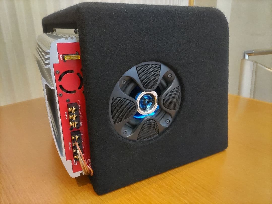 FUSION FSN-WX17L改 アンプチューニング済 ウーファー 完動品