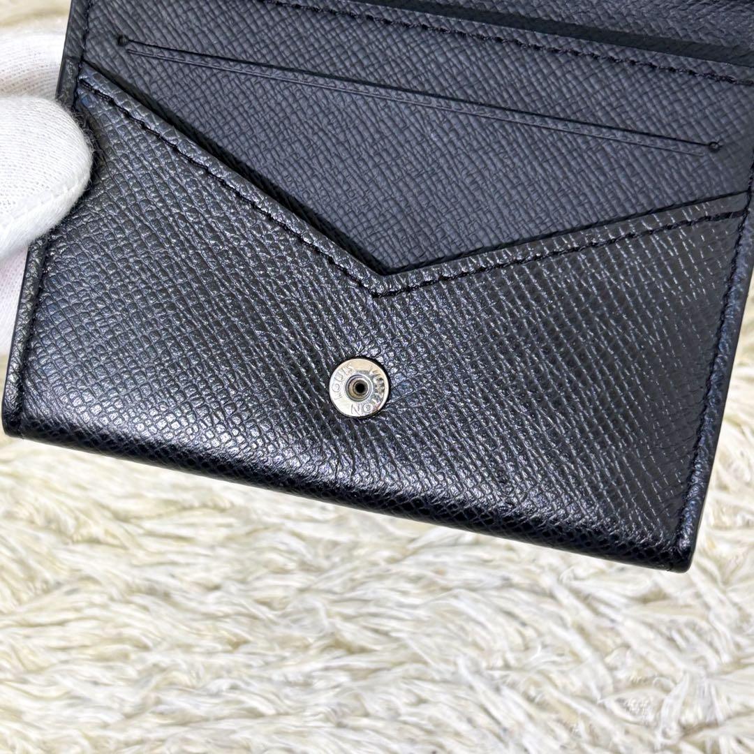 現行【美品】ルイヴィトン タイガ アンヴェロップNM 名刺入れ M64595