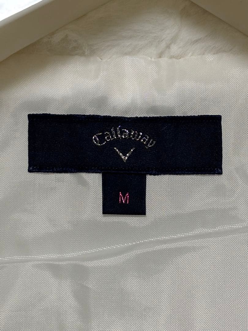 Callaway レディース ベスト M ホワイト