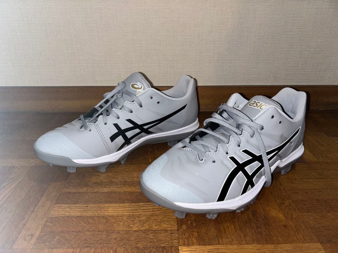 【新品未使用】アシックス GOLDSTAGE FANG グレー　26cm