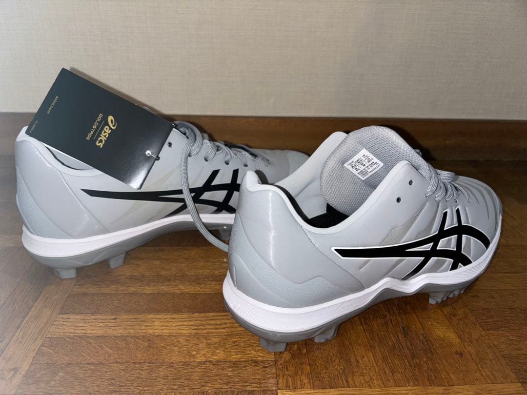 【新品未使用】アシックス GOLDSTAGE FANG グレー　26cm